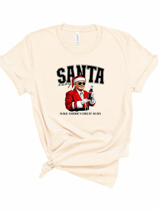 Santa Baby Election 24 Graphic Tee