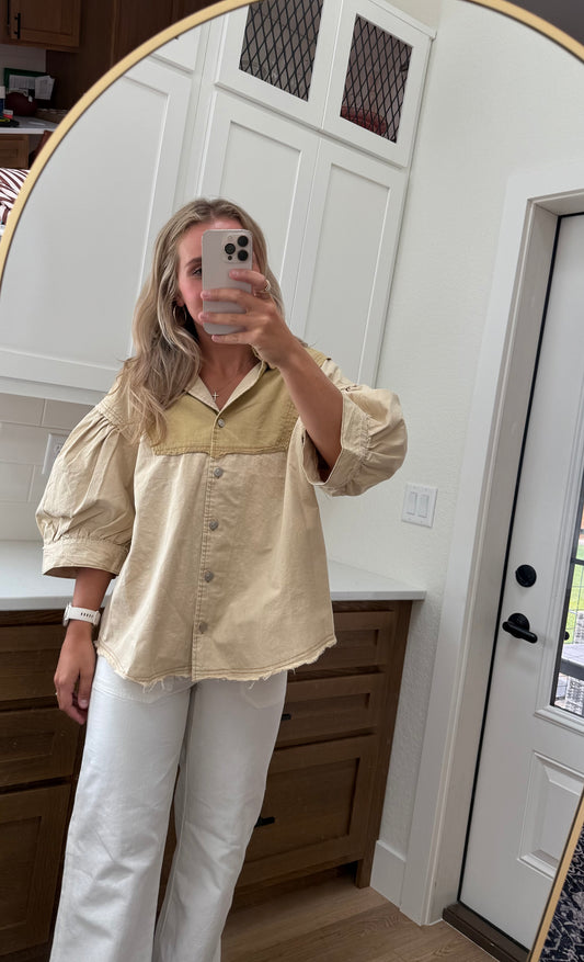 Taupe Top