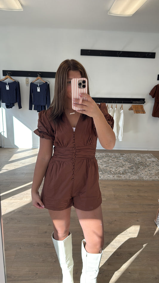 The Brown Romper